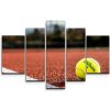 Sablio Obraz - 5-dílný Tenis - 125x90 cm