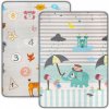 Najkoberce Rolovacia podložka pre deti Kinder 120x178 cm - čísla a sloník 120x178 cm