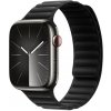 Devia remienok Deluxe Magnetic Fiber Watch Band 44/45/46mm - Black 6942297104617