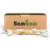 Bambaw, vatové tyčinky do uší, bambusové, 200 ks