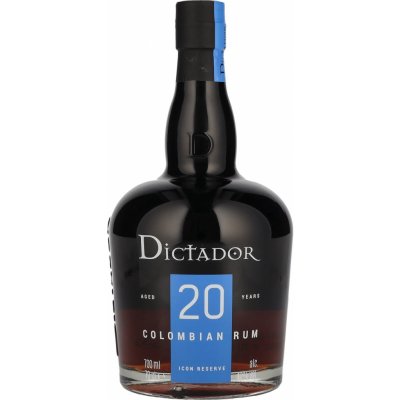 Dictador 20y 40% 0,7 l (čistá fľaša)