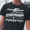 Tričko s potlačou SUBARU FORESTER Pánsky Čierna L