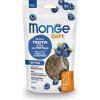 MONGE GIFT Meat Minis Kitten 50g mäsové pochúťky pre mačiatka pstruh s čučoriedkami