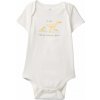 Detské body GAP, SINGLE biela,mix 0-3M