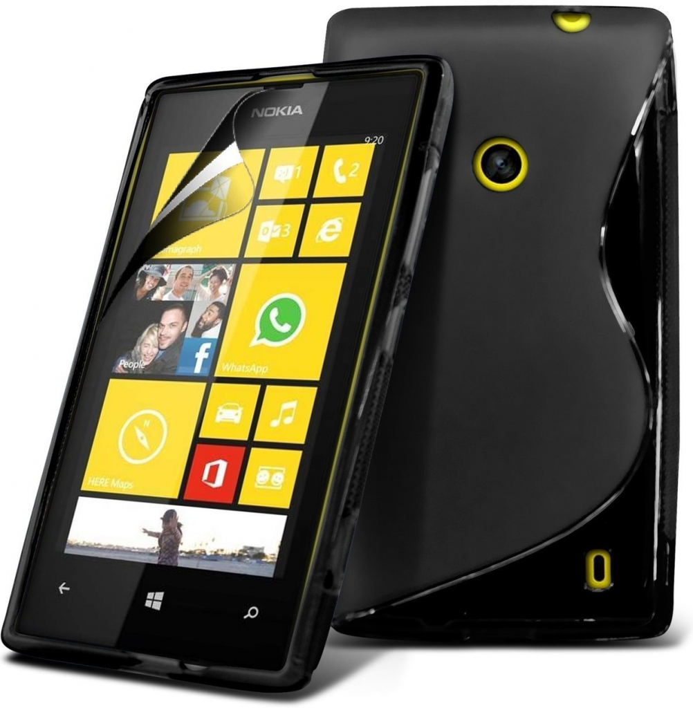 Púzdro S-Line Nokia Lumia 520 čierne