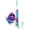 PHI Philips Sonicare For Kids HX6322/12 elektrická zubná kefka Detské Sonická zubná kefka Purpurová, Biela
