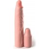 Pipedreams Sleeve 22,86 cm + 7,62 cm Plug Skin - Návlek Na Penis