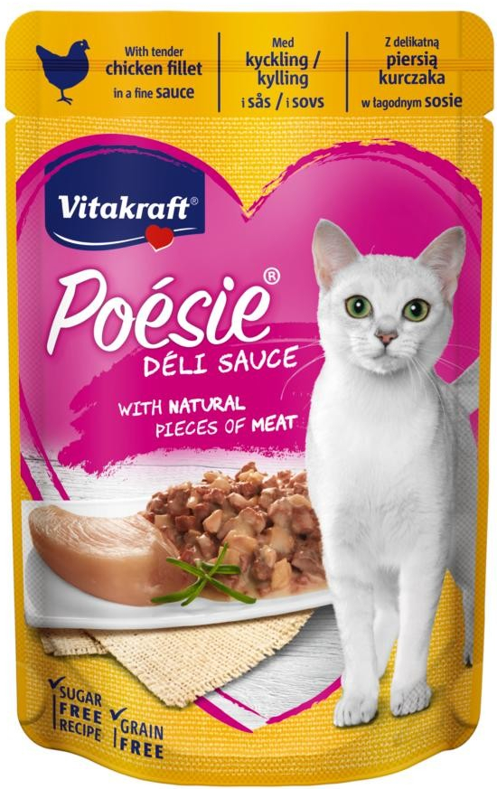 Vitakraft Cat Poésie DéliSauce kuřecí 85 g