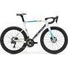 Cestný bicykel MERIDA REACTO TEAM 2025 Veľkosť rámu: S na výšku postavy 172-178 cm perleťovo biely/modrý(Team)