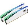 Patriot Viper Elite 5/DDR5/64GB/6200MHz/CL42/2x32GB/RGB/White PVER564G62C42KW