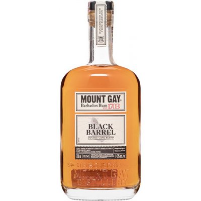 Rum Mount Gay Black Barrel Double Cask Blend 43 % 0,7 l