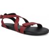 Barefoot dámske sandále Ahinsa – Ultra Comfort Hava 2.0 bordové