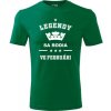 Zelené tričko Legendy sa rodia ve februári - darček k 60 narodeninám pre mužov M