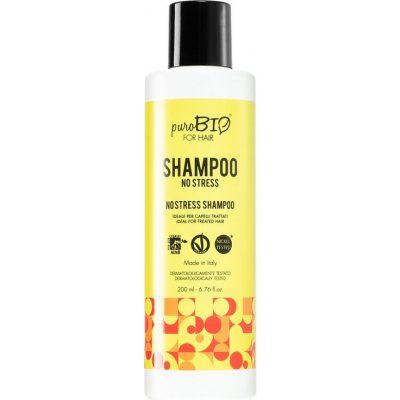 PuroBIO Cosmetics No Stress posilňujúci šampón 200 ml