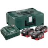 Metabo Basic-Set 3 x LiHD 5.5 Ah + MetaLoc