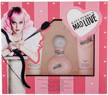 Katy Perry Katy Perry´s Mad Love dárková sada: EDP 50 ml + tělové mléko 75 ml + sprchový gel 75 ml