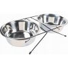 Trixie stojan s miskami 2 x 1,8 l 20 cm 24833