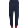 Dámske nohavice Tommy Hilfiger Relaxed Global Stripe Pant - desert sky - Modrý, Tyrkysový (XS)