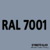 RAL 7001 uretánová auto farba lesklá alebo matná 1 liter + tužidlo + riedidlo (RAL7001 SILVER GREY originálny odtieň uretánovej farby s lakom ( ČSN 4149 ))