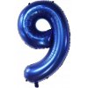 TMAVOMODRÝ BALÓN ČÍSLO 9 ČÍSLA NA NARODENINY
