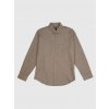 Gap košel'a oxford standard fit hnedá