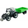Valtra Bburago Farm 10cm Tractor with Trailer N174 Tipping Trailer