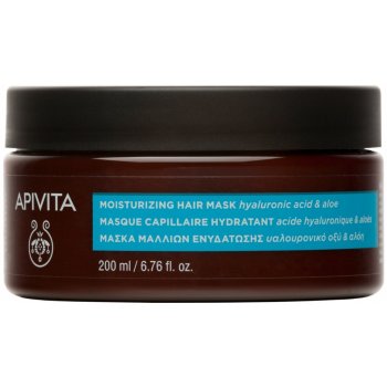 Apivita Holistic Hair Care Hyaluronic Acid & Aloe hydratačná maska na vlasy  200 ml od 16,9 € - Heureka.sk