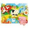 Bigjigs vkladacie puzzle Farma