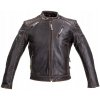 Kožená moto bunda W-TEC Embracer (Veľkosť: M, Farba: Vintage Dark Brown)