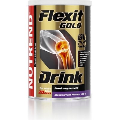 Nutrend FLEXIT GOLD DRINK - 400 g - Čierna ribezľa