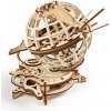 Ugears 3D drevené mechanické puzzle Globus