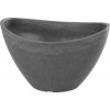 Strend Pro Stone Kvetináč 20,5x14,5 cm, sivý, efekt kameňa