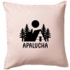 Apalucha chalupa - Vankúš 50x50 - 50x50 - Iba poťah ( Svetloružová )