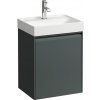 Laufen Meda Umývadlová skrinka 44 cm, závesy vľavo, sivá prevádzka H4215410112661