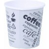 Hit office Papierový pohár 120ml `XS` 0,1l Coffee to go s motívom 50ks