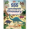 555 samolepiek Dinosaury