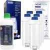 Sada pre kávovar Delonghi: 5x filter AquaFloow + odvápňovač Delonghi