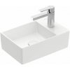 Villeroy & Boch Memento 2.0 - Umývadielko 400x260 mm, bez prepadu, alpská biela 43234001
