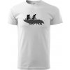 Cyclo duo - Tričko extra veľké (5-8XL) - 5XL ( Biela )