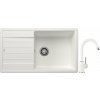Súprava granitový drez Blanco Legra XL 6 S 523328, kuchynská batéria Blanco Mida 519418