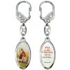 Kľúčenka: Pán Ježiš - s ovečkami, kovová - KR20-05