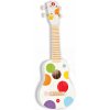 Janod drevené ukulele Confetti Ukulele 07597 biele