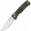 QSP Knife Ripley, Glyde lock, 14C28N stonewashed, Green/Black G10 QS160-C1