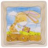 Goki Viacvrstvové puzzle zeleninový záhon