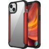 Gumený kryt IRON MAN na iPhone 14 - Červená