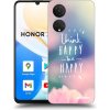 Picasee silikónový čierny obal pre Honor X7 - Mysli pozitívne!