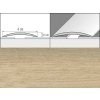 Prechodové lišty A13 - SAMOLEPIACE šírka 4 x výška 0,5 x dĺžka 270 cm - dub mocca