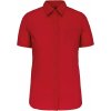 KARIBAN VINTAGE JUDITH K548 / Dámska košeľa s krátkym rukávom - classic red 4XL