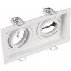 Trio 651600231 zápustné bodové svietidlo Kenai 2x15W | GU10 - biela