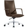 Kancelárske kreslo Carlo Conference, hnedé